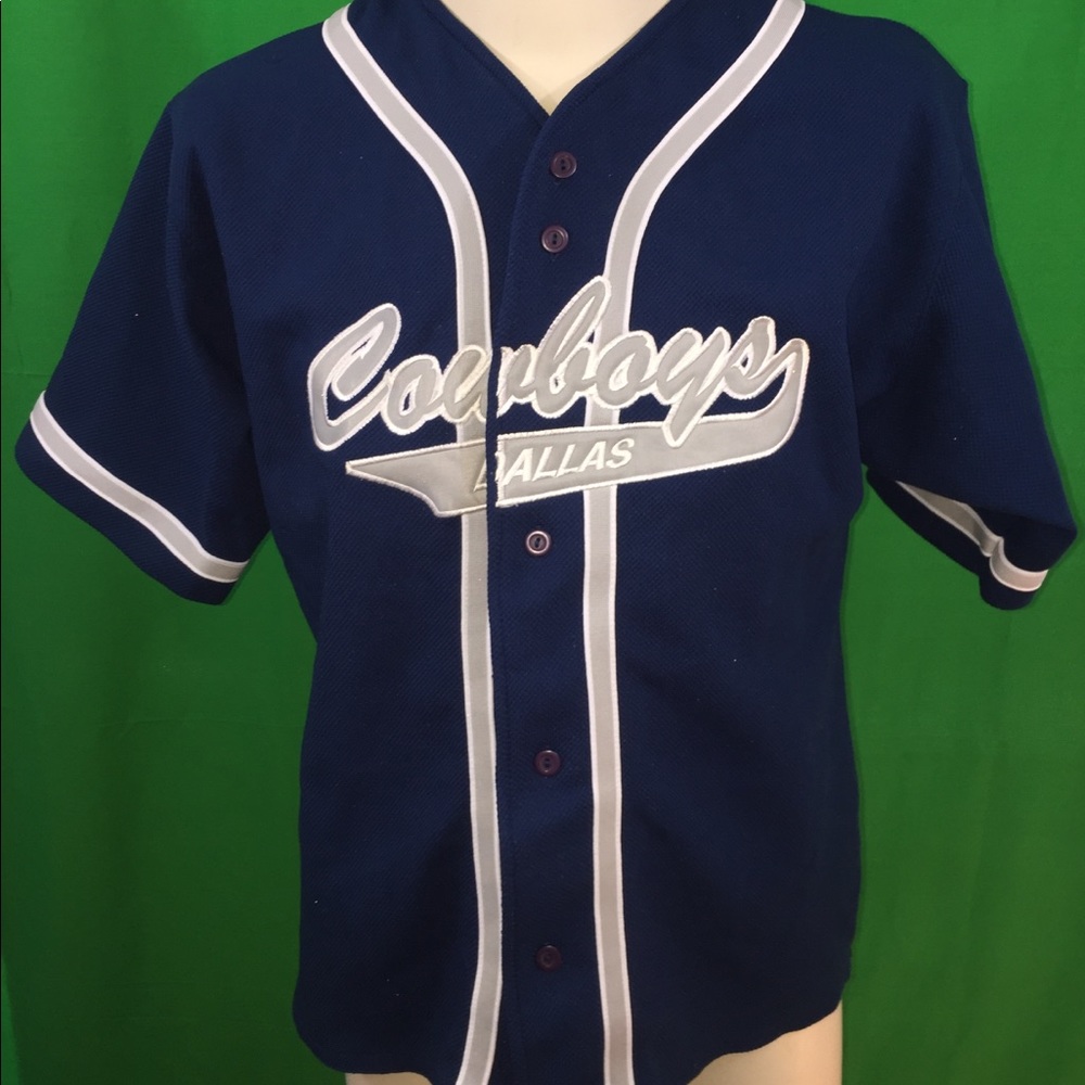 Vintage Dallas Cowboys baseball style jersey